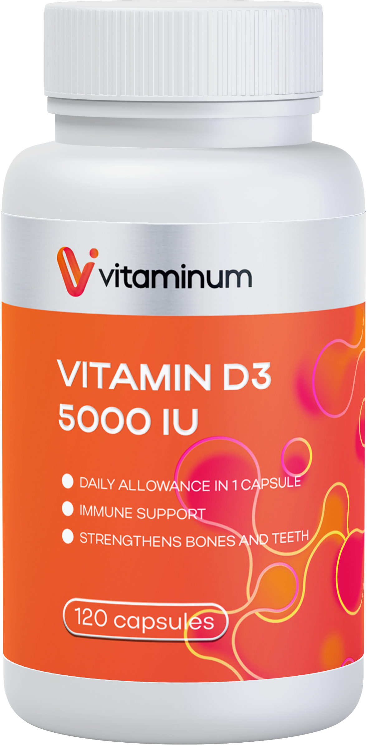  Vitaminum ВИТАМИН Д3 (5000 МЕ) 120 капсул 260 мг  в Абакане