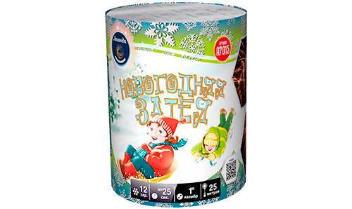  Батарея салютов Новогодняя затея  в Абакане