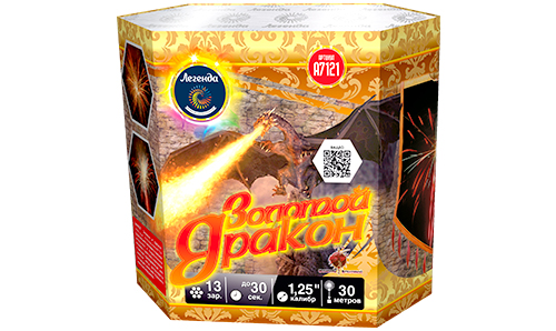  Батарея салютов Золотой дракон  в Абакане